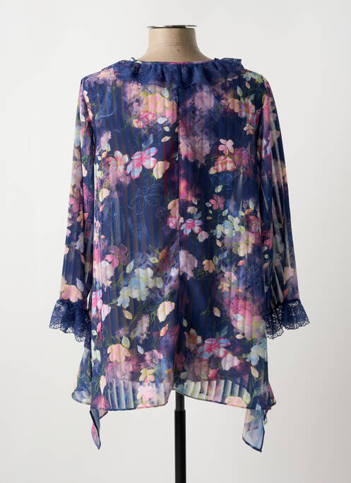 Tunique manches longues bleu ANA SOUSA pour femme