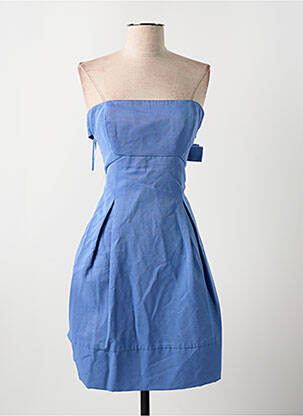 Robe courte sans manche sans manche bleu SINEQUANONE femme