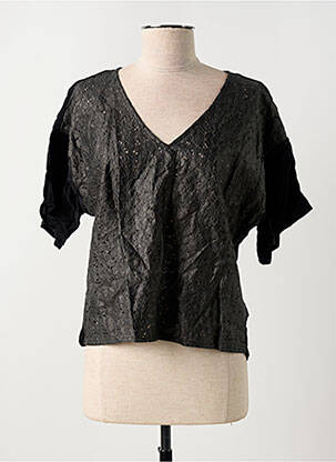 Top manches courtes manches courtes noir SINEQUANONE femme