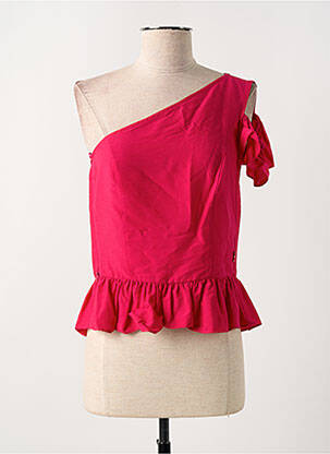 Top sans manche sans manche rose TEMPERATURA femme
