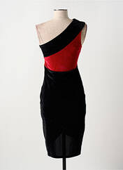 Robe mi-longue noir SMASH! pour femme seconde vue