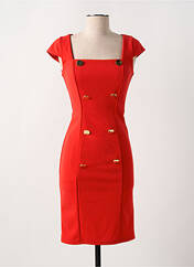 Robe mi-longue orange RINASCIMENTO pour femme seconde vue