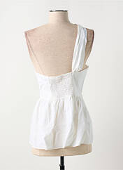 Top blanc TEMPERATURA pour femme seconde vue