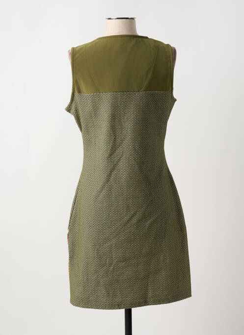 Robe courte sans manche sans manche vert SMASH! femme