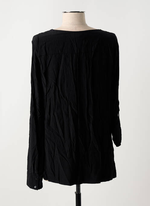 Blouse col rond manches longues noir SINEQUANONE femme