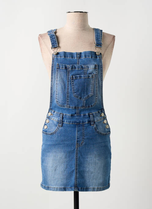 Robe courte bleu KALISSON pour femme