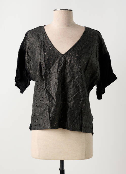 Top noir SINEQUANONE pour femme