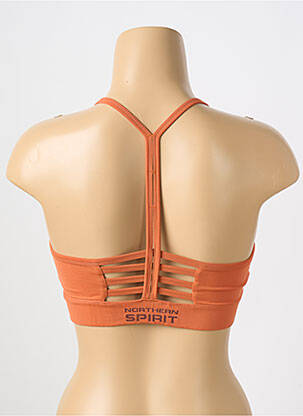 Soutien-gorge sans armature brassieres orange NORTHERN SPIRIT femme