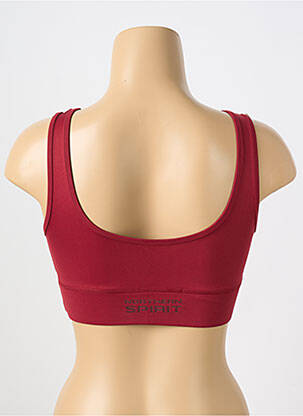 Soutien-gorge sans armature brassieres rouge NORTHERN SPIRIT femme