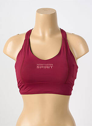 Soutien-gorge effet matière satinée brassieres violet NORTHERN SPIRIT femme