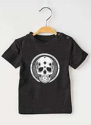 T-shirt stretch manches courtes noir NORTHERN SPIRIT garçon