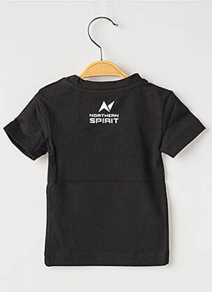 T-shirt stretch manches courtes noir NORTHERN SPIRIT garçon