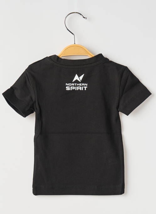 T-shirt noir NORTHERN SPIRIT pour garçon