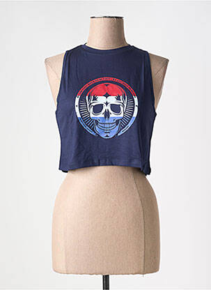 Top stretch sans manche bleu NORTHERN SPIRIT femme