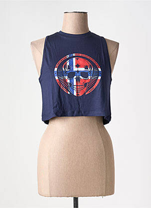 Top stretch sans manche bleu NORTHERN SPIRIT femme