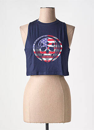 Top stretch sans manche bleu NORTHERN SPIRIT femme