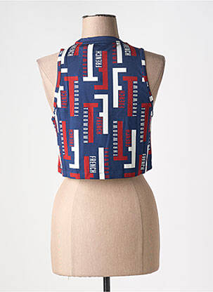 Top stretch sans manche bleu NORTHERN SPIRIT femme
