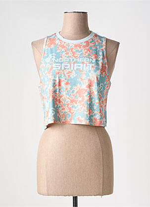 Top stretch sans manche bleu NORTHERN SPIRIT femme