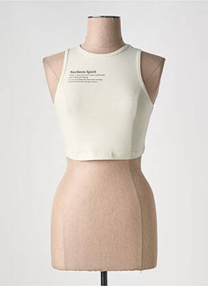 Top stretch sans manche beige NORTHERN SPIRIT femme