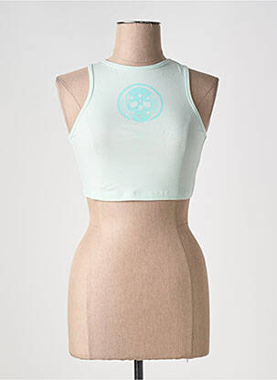 Top tissage jersey sans manche vert NORTHERN SPIRIT femme