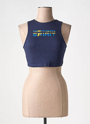 Top stretch sans manche bleu NORTHERN SPIRIT femme