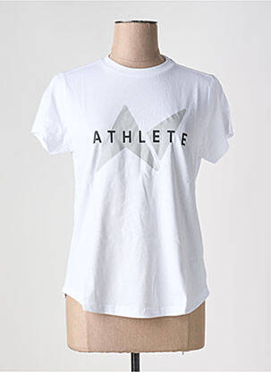 T-shirt sérigraphie manches courtes blanc NORTHERN SPIRIT femme