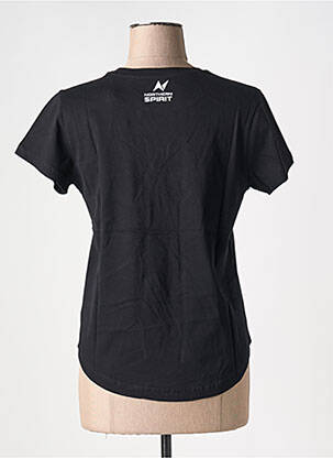 T-shirt sérigraphie manches courtes noir NORTHERN SPIRIT femme