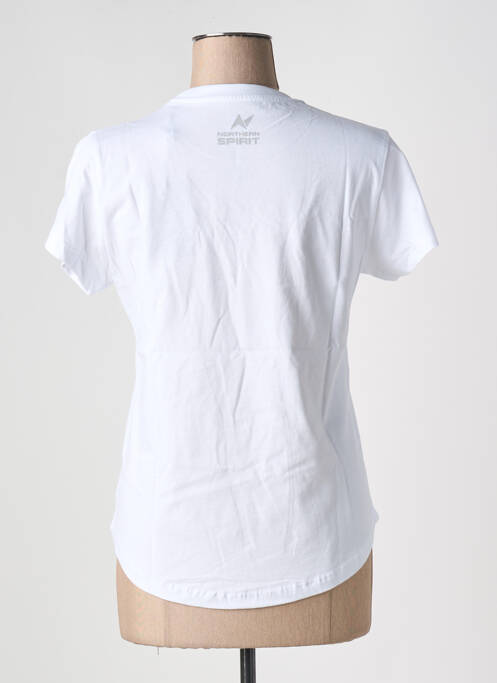 T-shirt blanc NORTHERN SPIRIT pour femme