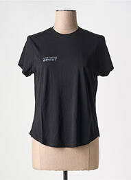 T-shirt sérigraphie manches courtes noir NORTHERN SPIRIT femme