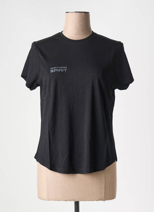 T-shirt noir NORTHERN SPIRIT pour femme