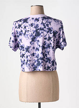T-shirt coupe droite manches courtes violet NORTHERN SPIRIT femme
