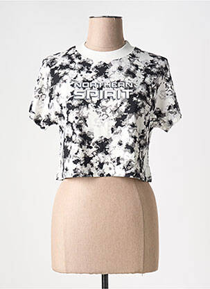 T-shirt coupe droite manches courtes blanc NORTHERN SPIRIT femme