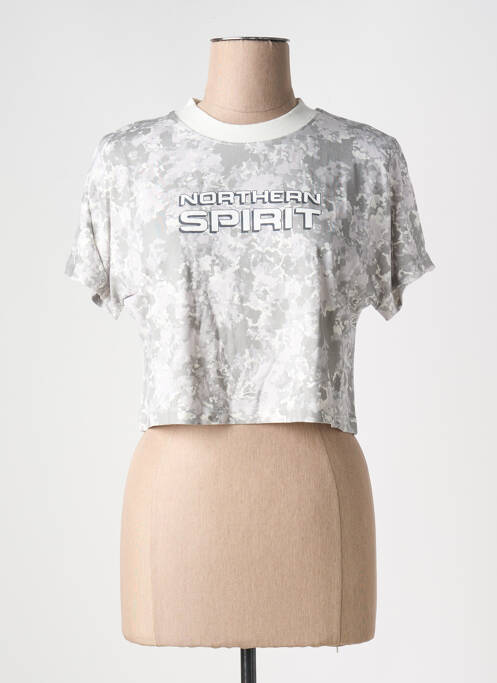 T-shirt gris NORTHERN SPIRIT pour femme