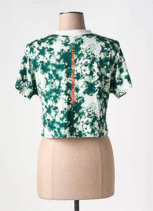 T-shirt coupe droite manches courtes vert NORTHERN SPIRIT femme