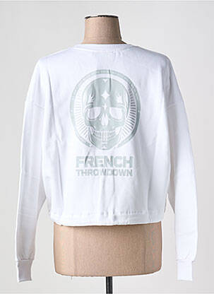 Sweat-shirt stretch manches longues blanc NORTHERN SPIRIT femme