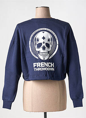 Sweat-shirt stretch manches longues bleu NORTHERN SPIRIT femme