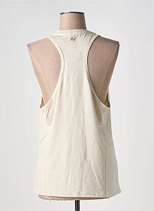 Débardeur sérigraphie sans manche beige NORTHERN SPIRIT femme