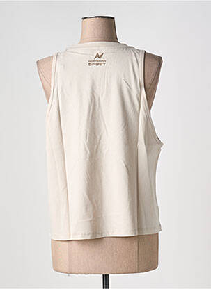 Débardeur sport multisport sans manche beige NORTHERN SPIRIT femme