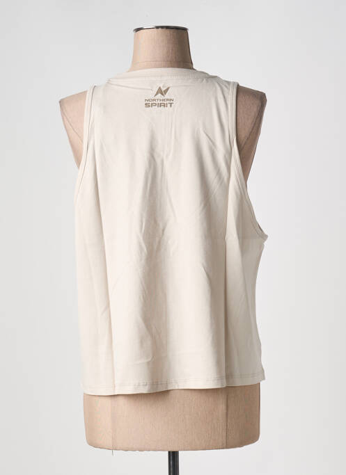 Débardeur beige NORTHERN SPIRIT pour femme