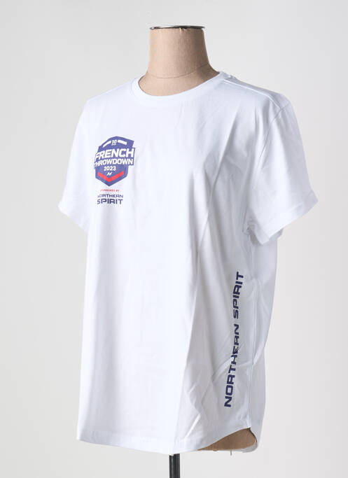 T-shirt blanc NORTHERN SPIRIT pour femme