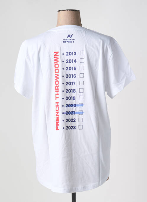 T-shirt blanc NORTHERN SPIRIT pour femme
