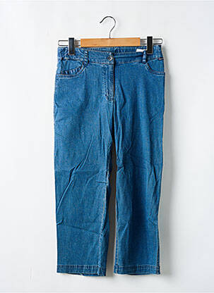 Pantacourt coupe droite taille normale bleu CAPTAIN CORSAIRE femme