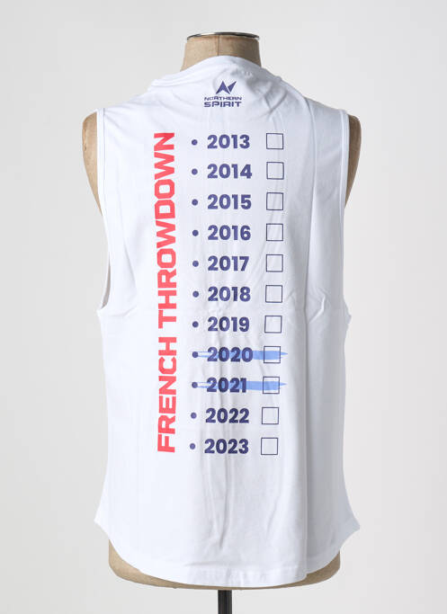 Débardeur blanc NORTHERN SPIRIT pour homme