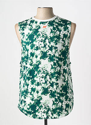 Débardeur coupe droite sans manche vert NORTHERN SPIRIT homme