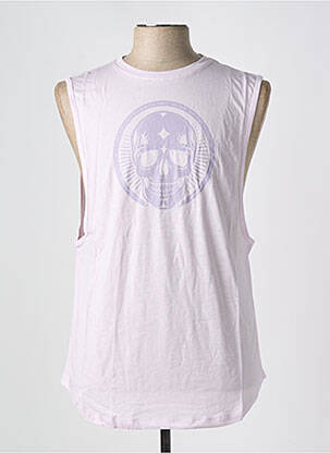 Débardeur coupe cintrée sans manche violet NORTHERN SPIRIT homme