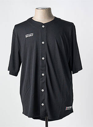 Chemise manches courtes coupe droite noir NORTHERN SPIRIT homme