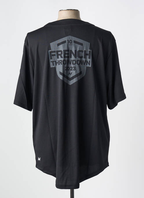 Chemise manches courtes noir NORTHERN SPIRIT pour homme