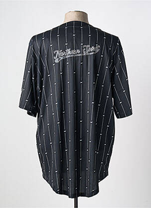 Chemise manches courtes imprimé fantaisie noir NORTHERN SPIRIT homme