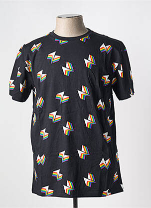 T-shirt stretch manches courtes noir NORTHERN SPIRIT homme