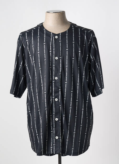 Chemise manches courtes noir NORTHERN SPIRIT pour homme